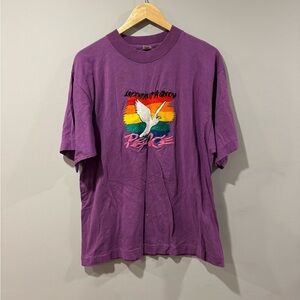 Vintage Green Peace Single Stitch T-Shirt